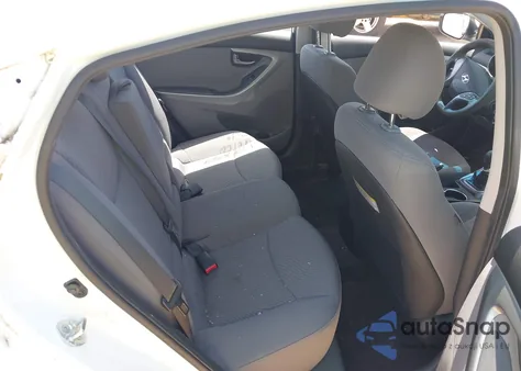 2016 Hyundai Elantra Se from USA, damaged, VIN 5NPDH4AE2GH711014